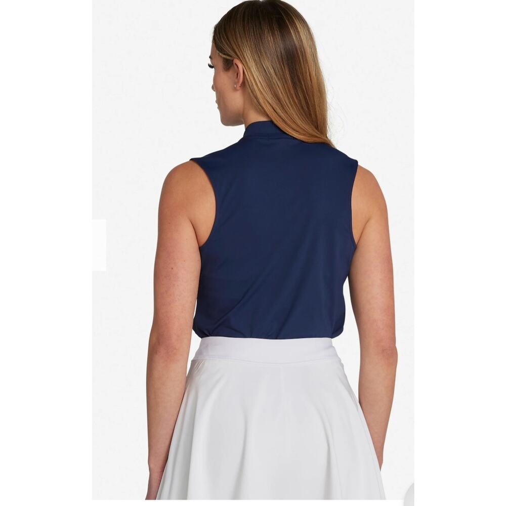Bad Birdie Women's Large Dark Navy "Blade SL" Sleeveless Golf Top NWT - Picture 2 of 9